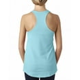 thumbnail image 2 of 6933 Next Level Apparel Ladies' French Terry Racerback Tank Cancun L, 2 of 6