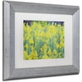 thumbnail image 2 of Trademark Fine Art "A Touch of Purple" Canvas Art by Kurt Shaffer, White Matte, Silver Frame, 2 of 4