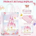 thumbnail image 3 of 24 Pcs Princess & Prince Castle Party Bags with Handles - Candy & Treat Goodie Bags for Gender Reveal, Baby Shower & Wedding, 3 of 5