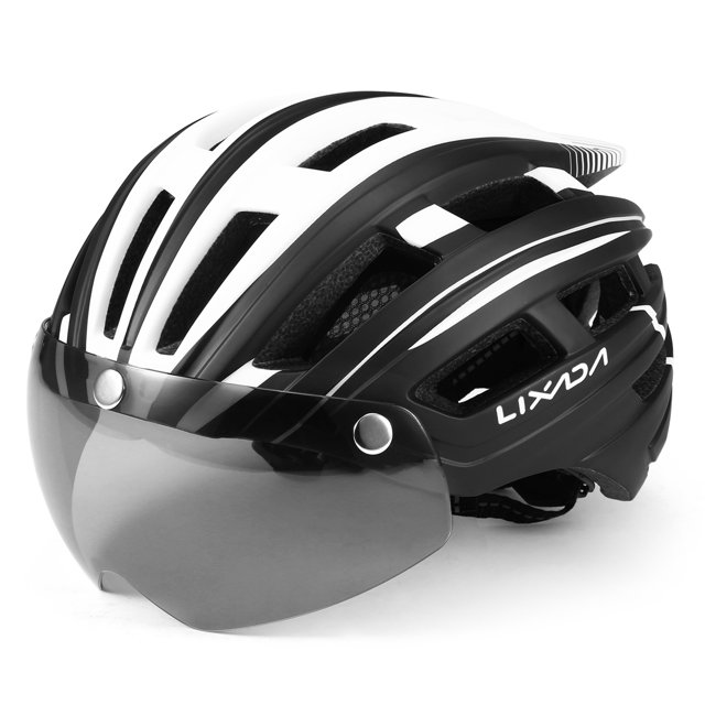 Equipamiento ciclismo Casco de bicicleta de montaña Lixada Casco de motociclismo con luz de fondo Vi Lixada Equipamiento ciclismo