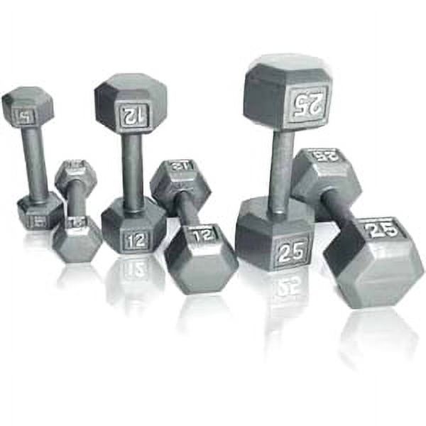 CAP Barbell 80lb Cast Iron Hex Dumbbell, Single - image 2 of 6