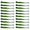 Green, variant on 20 Pcs Fishing Lure 3D Artificial Fish with T Tail Flexible Fish Bait for Texas Jigs Wacky Hooks Outdoor Fishing