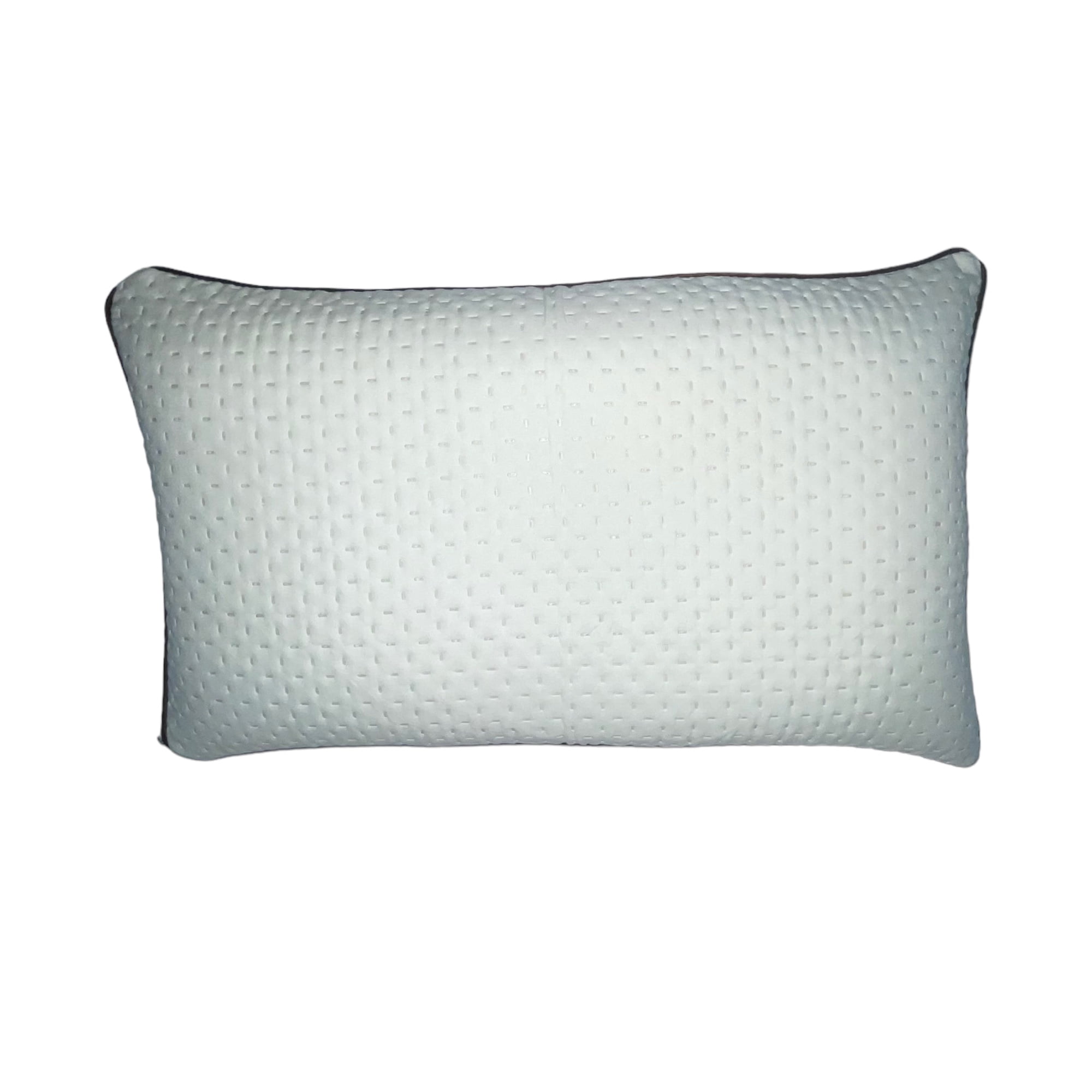 SobaMakura Original Buckwheat Pillow with 100% Cotton Cover, White, 20" x 12"