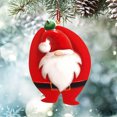 thumbnail image 3 of Gibobby Decoración de Navidad 2021 colgante de árbol conmemorativo accesorios de resina de Navidad colgante de Navidad(A), 3 of 3