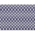 thumbnail image 2 of Zelouf Modern Aztec On Ity  , Sewing, DIY, Crafts Fabric by the Yard, 144White/royal, 5 Yard, 2 of 2