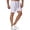 White, variant on Men 's Swim Trunks Quick Dry Beach Shorts Drawstring Elastic Waist Summer Swimming Shorts Lightweight Shorts