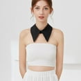thumbnail image 6 of YEKEYI False Collar Blouse Half Shirts Detachable Fake Blouse Women Faux Shirt, 6 of 8