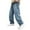 Sky Blue-1, variant on WMQPNNS Boys Cargo Baggy Denim Pants Boys Jeans Size 16 Elastic Waist Wide Loose Retro Jeans Casual Y2K Jeans Streetwear with Pockets(Size 12-13 Years, Sky Blue-1)