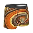 thumbnail image 3 of Haiem Colorful Swirl Men's Boxer Briefs, Every Day Comfort Stretch Cotton Moisture-Wicking Underwear-Small, 3 of 9