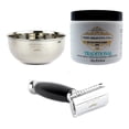 thumbnail image 1 of The Shaving Co Kit Crema Afeitar Menta Rastrillo Negro Bowl amarillo 1, 1 of 10