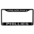 thumbnail image 1 of Philadelphia Phillies Laser Black License Plate Frame, 1 of 1