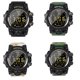 thumbnail image 3 of Seitruly Reloj inteligente a prueba de agua Reloj Bluetooth Control remoto Podómetro Reloj deportivo Natación al aire libre Hombres Smartwatch Relojes inteligentes camuflaje verde, 3 of 8