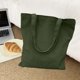 thumbnail image 2 of Bolsas de Compras de Lienzo para Comestibles de Moda Casual de Color Sólido de Gama Alta Versátil Axila Bolso / Bolso de Hombro Bolso de Lienzo, 2 of 4