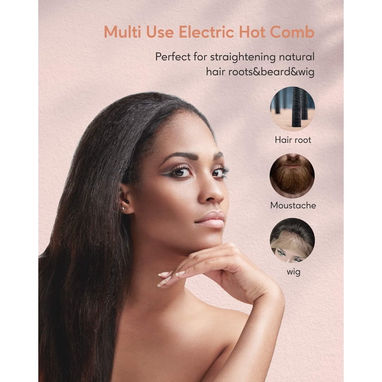Electric Hot Comb with Anti-Scald Shield photo 4