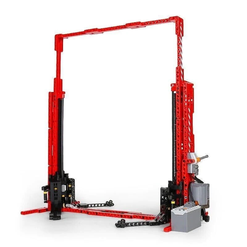 RC Motorized Car Lift MOC Building Blocks Sets Lifter DIY Model Bricks Toys Gift