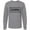 AC-Heather Grey, variant on Inktastic Groom Long Sleeve T-Shirt