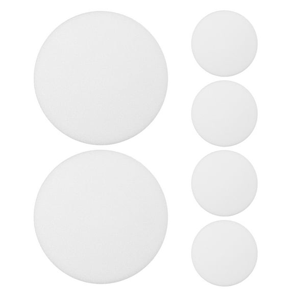 Hemobllo 6Pcs White Decorative Ceiling Spotlight Lamp Shades with High Brightness LED Beads