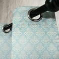 thumbnail image 2 of Ambesonne Turquoise Grommet Curtain Single Panel, Medieval, 50"x60", Bluegrey Cream, 2 of 5