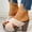 Beige, variant on Women's Studded Crisscross Platform Block Heel Mules, Open Toe Chunky Heel Slide Sandals, Glam Summer Shoes for Party, Night Out Orange 40