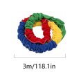 thumbnail image 2 of Deportes al aire libre para niños, anillo para correr del sudeste y noroeste, cuerda elástica de arcoíris, anillo de tensión, juguetes inteligentes para el cuerpo Wmkox8yii HAHFKSH1015, 2 of 2