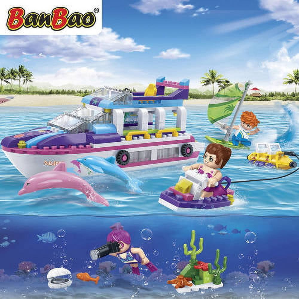 BanBao Trendy Beach Water Fun 325-Piece Building Set