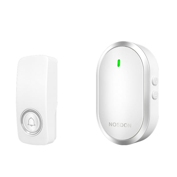 Xihbxyly Cosas Por Menos de 5 Dolares Timbre Inalámbrico Autogenerador de Larga Distancia para El Hogar, Uno Por Uno, Control Remoto Inteligente, Buscapersonas para Personas Mayores