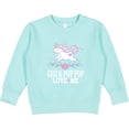thumbnail image 2 of Inktastic Gigi and Pop Pop Unicorn Toddler Sweatshirt, 2 of 4