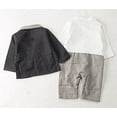 thumbnail image 2 of StylesILove Baby Boy Tuxedo Romper Onesie and Jacket 2-piece (6-12 Months), 2 of 4
