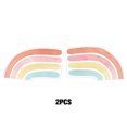 thumbnail image 2 of kurtrusly 2pcs PVC Rainbow Wall Sticker Waterproof And Decoration Solution Safety And Reliable LGWS020 1Set, 2 of 6