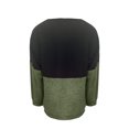 thumbnail image 4 of ICHUANYI Clearance Women's New Casual Fashion V-Neck Cross Colored Drop Shoulder Sleeve Tops ICHUANYI "ICHUANYI", 4 of 8