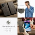 thumbnail image 6 of Wallet Case for OnePlus Nord N20 5G 2022,Magnetic Protect PU Leather Flip Case with Card Holders RFID Blocking Kickstand Shockproof Protection Case for OnePlus Nord N20 5G 2022 (Coffee), 6 of 9
