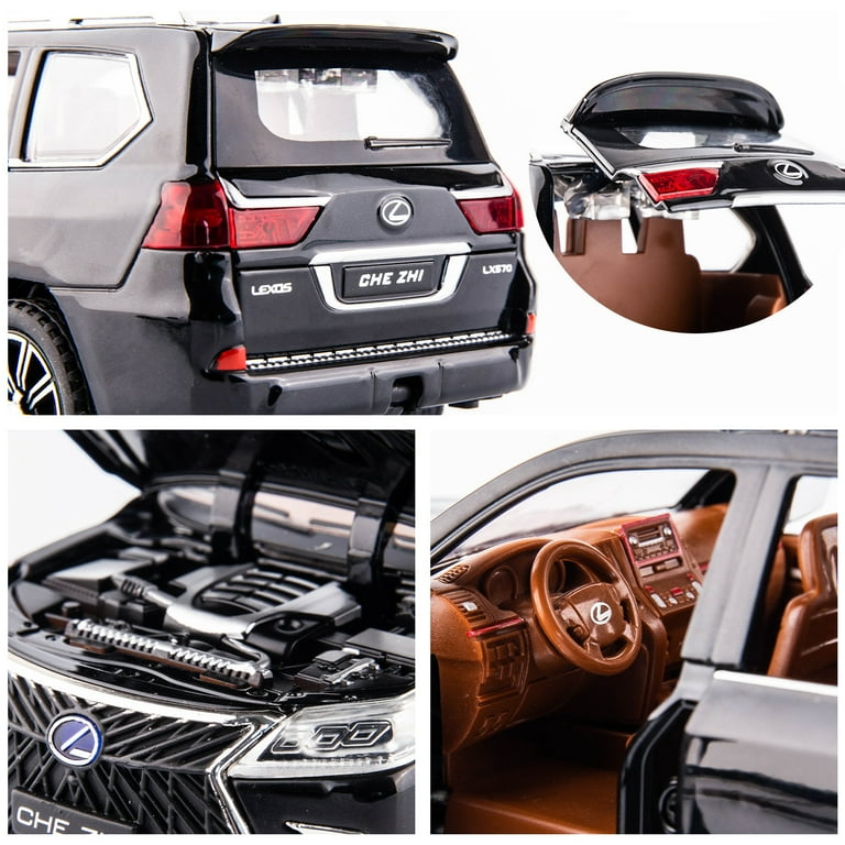 BDTCTK 1/24 Lexus 570 Model Car, Zinc Alloy, Pull-back Toy BDTCTK 1/24 Lexus 570 Model Car, Zinc Alloy, Pull-back Toy