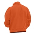 thumbnail image 6 of Dqueduo Men's Fashion Sweatshirt, Solid Long Sleeve Turndown Collar Casual Zipper Top Sweatshirt, Regular Length Men's Sweatshirt, 6 of 6