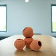 thumbnail image 2 of KAKOWELY 4Pcs Diy Clay Pots Chocolate Ceramic Mini Planter For Plant Lovers, 2 of 8