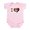 Petal Pink, variant on CafePress - I Heart Wolves Infant Bodysuit - Baby Light Bodysuit, Size Newborn - 24 Months