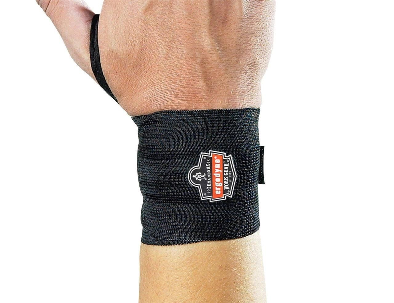 Wrist Wraps W/ Thumb Loop Small/Medium Black by Ergodyne 1 Pieces MS