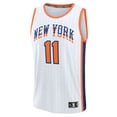 Men's Fanatics Jalen Brunson White New York Knicks 2024/25 Fast Break