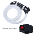 thumbnail image 2 of Luxshiny Para Con Combinación De 5 Dígitos Y Cable Resistente Para Bicicletas, 2 of 5