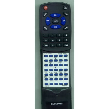 Replacement Remote for PANASONIC RTVSQS1588 VSQS1588 PV9455S PV8660 PV9660 PV8455S
