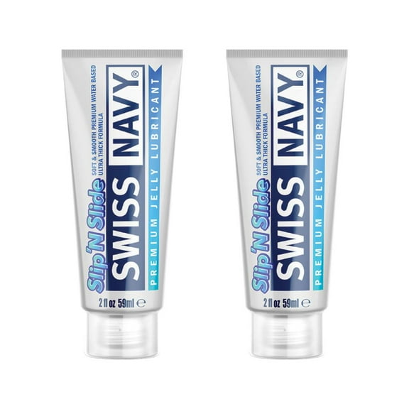 Swiss Navy Slip N Slide Premium Jelly Lubricant 2oz