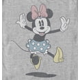 thumbnail image 2 of Men's Mickey & Friends Retro Minnie Jump Graphic Tee Athletic Heather Small, 2 of 5