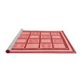 thumbnail image 2 of Ahgly Company Machine Washable Indoor Rectangle Abstract Red Modern Area Rugs, 6' x 9', 2 of 4