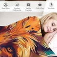 thumbnail image 3 of Orinice Fox Super Soft Throw Blanket Throw for Sofa Couch Bed Fluffy Flannel Fleece Blanket Machine Washable Nap Blanket Bed Spread  40x50in, 3 of 6