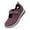 Burgundy/Rose, variant on Women's Extra Wide Mary Jane Walking Shoes Breathable Womens Sandals with Adjustable Strap