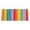 Colorful, variant on Multipurpose Rectangular Table Skirt, Teacher Desk Skirting Cover, Cabinet Hideaway Privacy Valance, 72×29 Inch Rod Pocket Decor Dust Curtain, Reusable Table Skirt for Workbench Office Decor