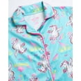 thumbnail image 3 of dELiA*s Girls Pajamas Set - 2 Piece Button Down Shirt and Pajama Shorts Cute Pajamas for Girls (4-16), 3 of 6