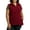 Burgundy, variant on Women’s Polar Fleece Vest Full Zip Up with Pockets Plus Size Sleeveless Fuzzy Casual Lightweight Warm Jacket Spring Fall Winter Womenswear Outdoor