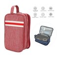 thumbnail image 4 of Cosmetic Storage Bag Portable Makeup Organizer Bag Keep Clean Tidy Large Eye Mesh Large Bottles Vertically Inserted Pocket Easier To Carry for Travel, 4 of 7