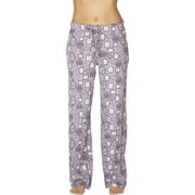 INTIMO Womens Comfy Printed Frames Cotton Sleep Pant, Multicolored Large