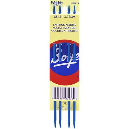 Boye 7-Inch Aluminum Double Point Knitting Needles, Size 5